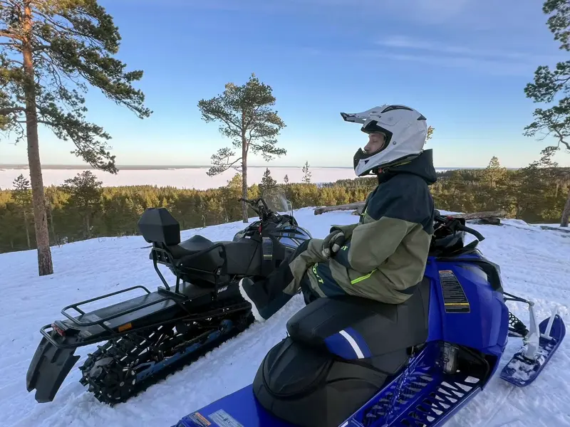 Snoskoteraventyr Arktiska Vildmarken Copy